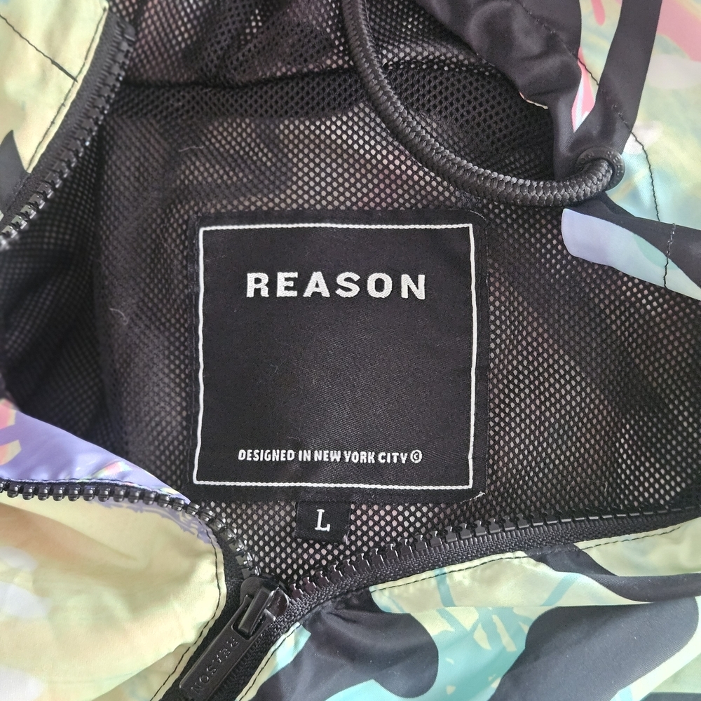 Reason Pastel Graphic Pullover Jacket - image 2